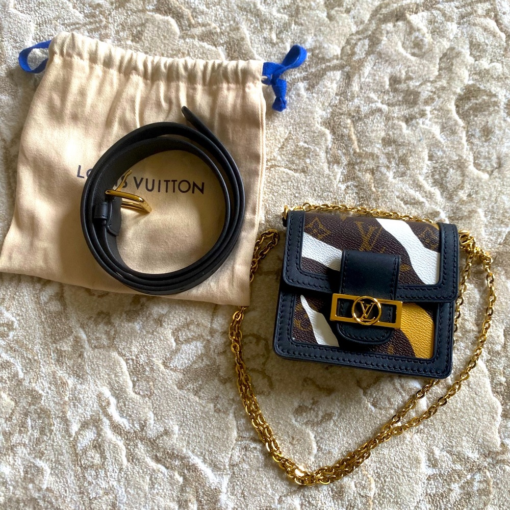 SOLD DO NOT BUY Limited Edition Louis Vuitton Dauphine Bumbag🤍